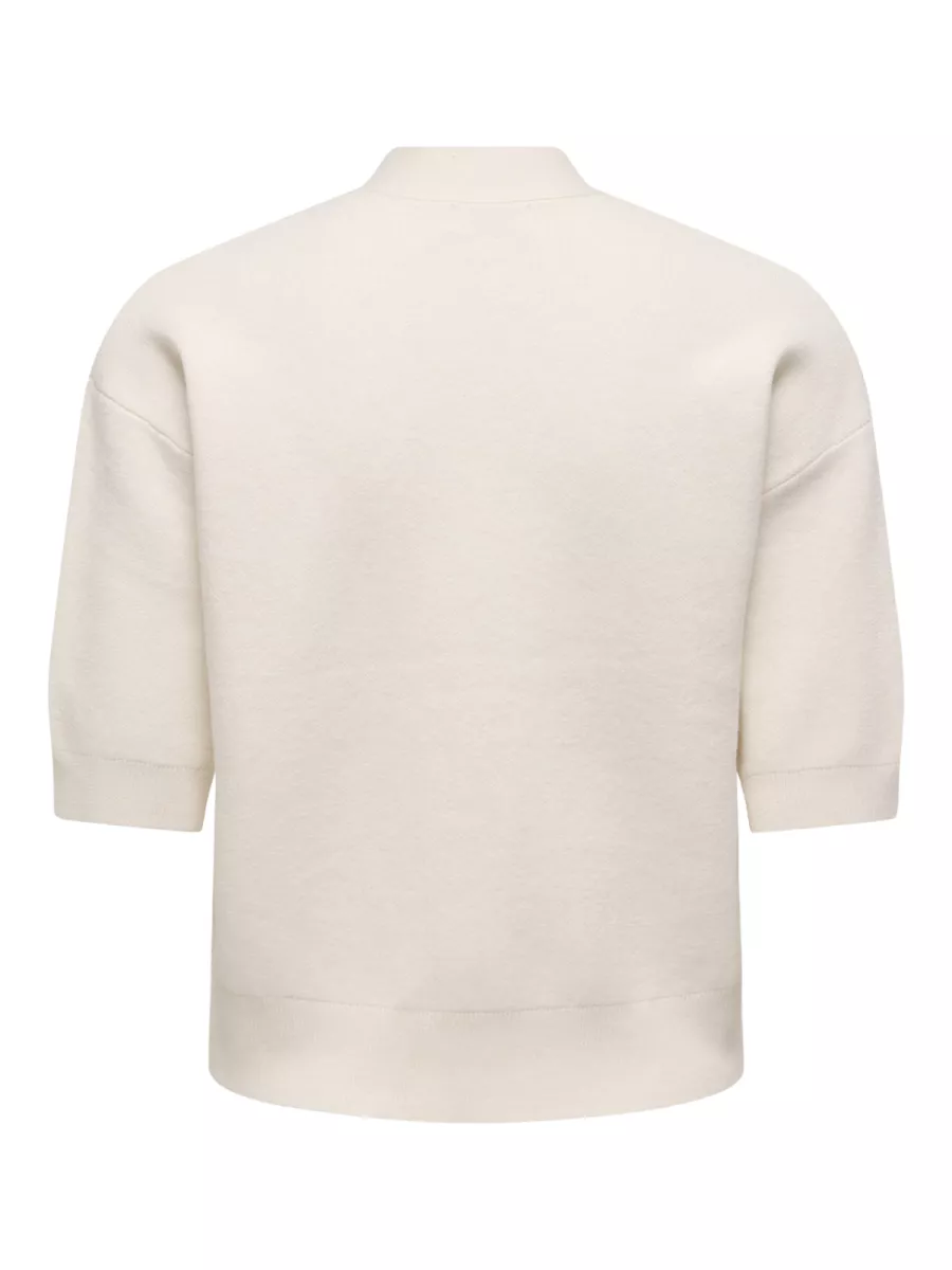 JDY-JDYPRIME LIFE 2/4 V-NECK CARDIGAN K-15366193-Whitecap Grey-WIT