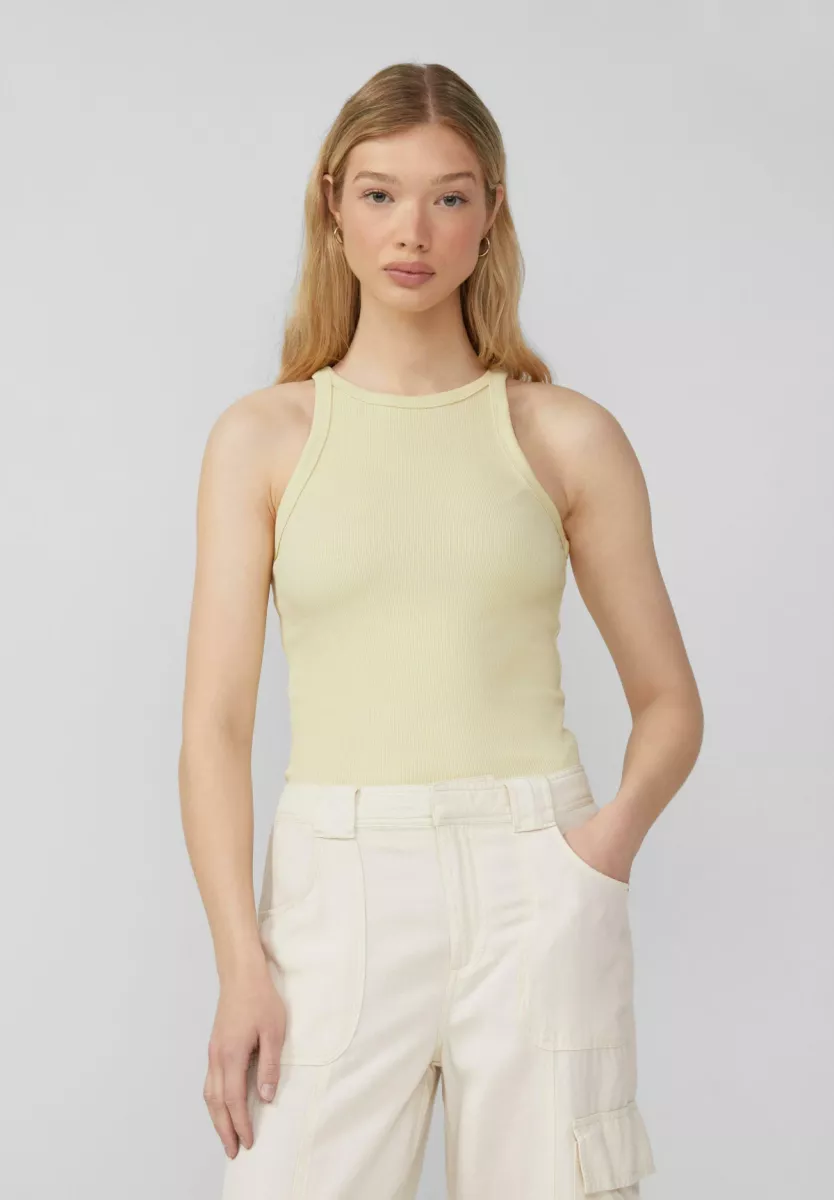 LEVI STRAUSS-Essential Racer Tank-A3381-0032-GEEL