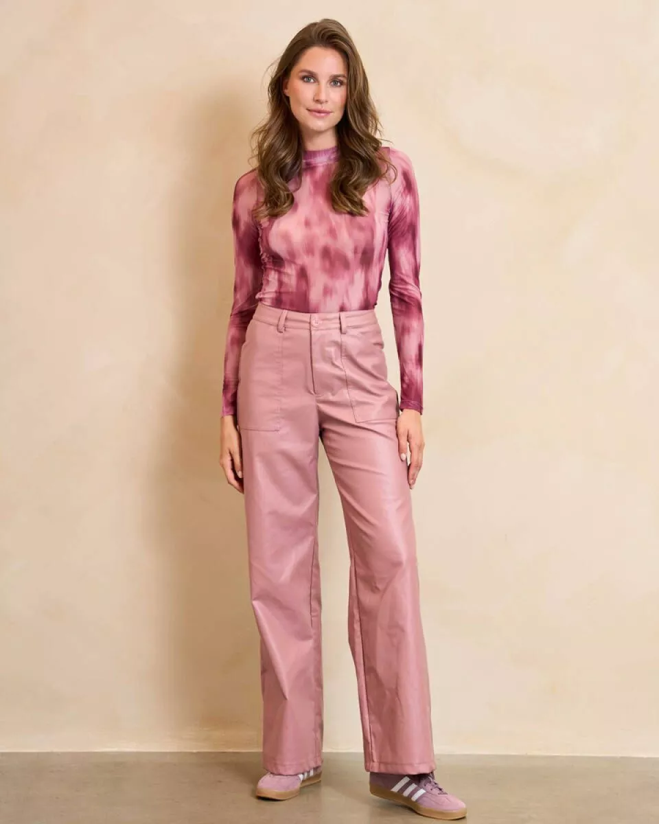 LOFTY MANNER--RA02. Top Zina-318 Mauve Ombre-ROSE