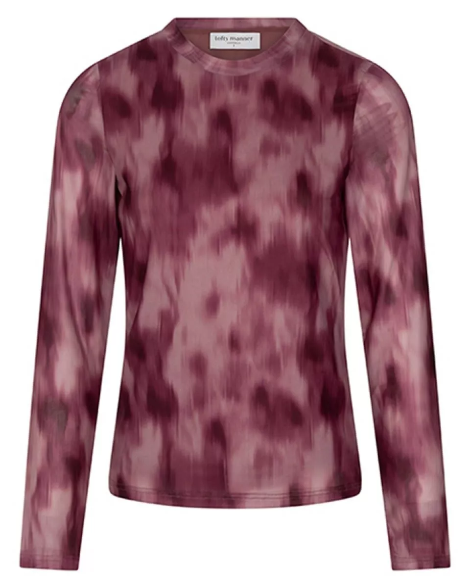 LOFTY MANNER--RA02. Top Zina-318 Mauve Ombre-ROSE