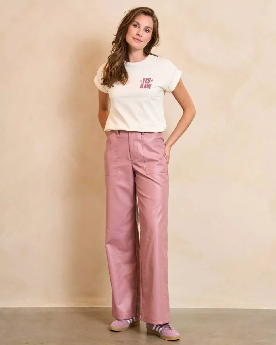 LOFTY MANNER--RA15 T-shirt Omera-115 Ecru-ECRU