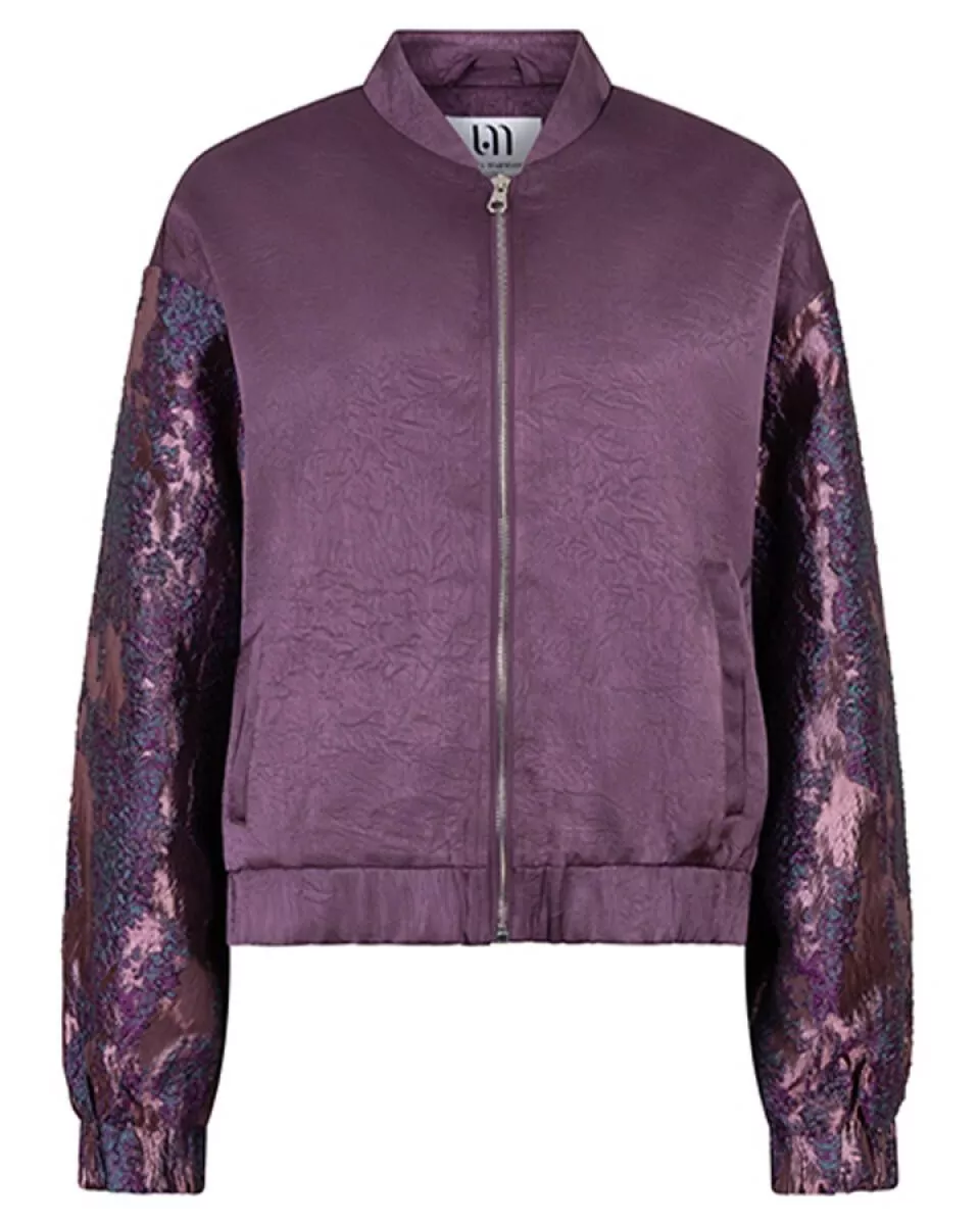 LOFTY MANNER--RA45 Jacket Oree-750 Purple-PAARS