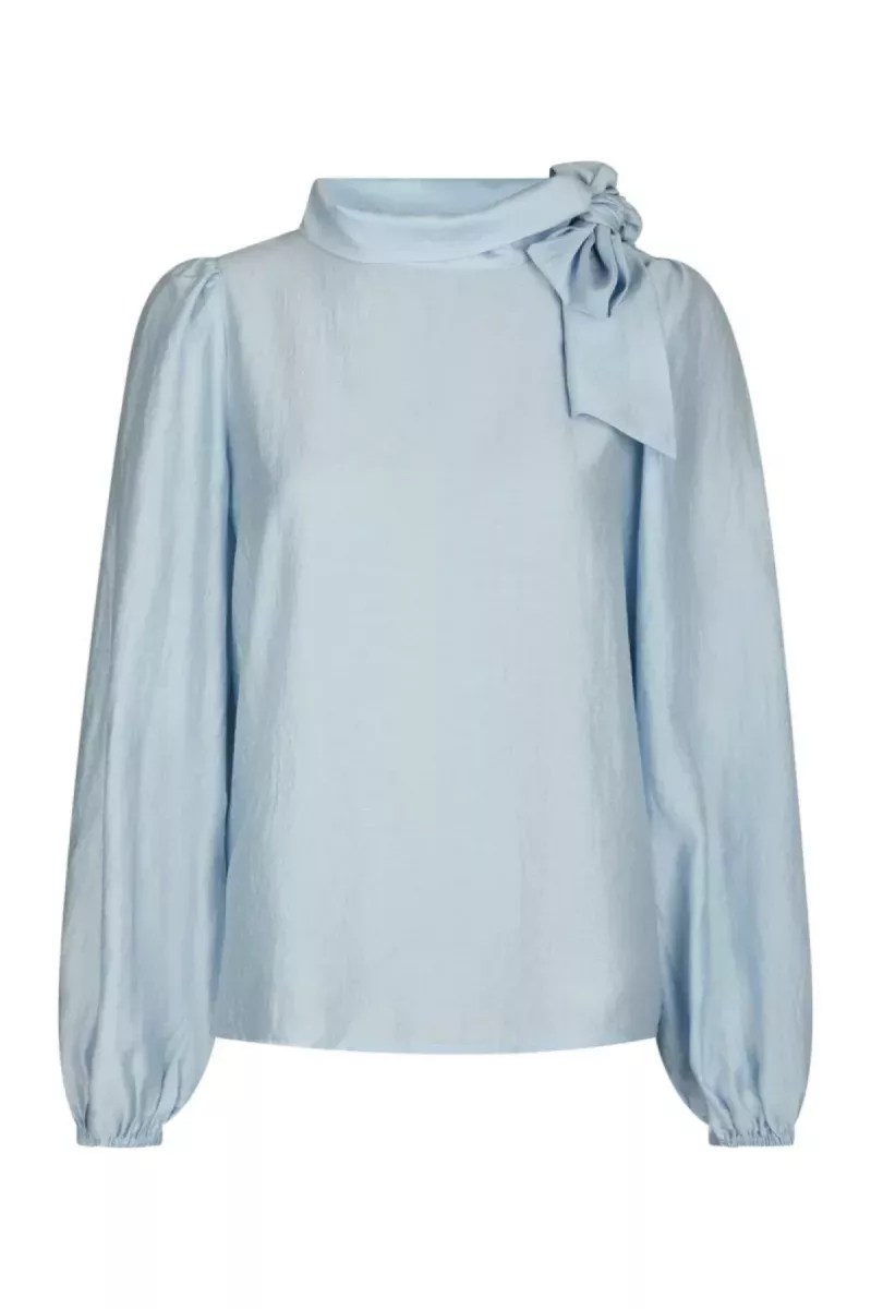 Neo Noir-Selene Crisp Blouse-167523-145 Light Blue-LICHT BLAUW