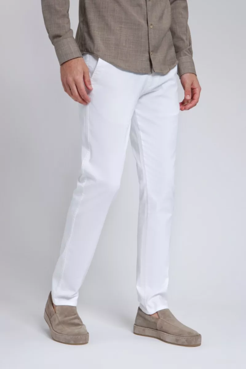 North84-Infinity flex chino-84152121-112 off white-OFF WHITE