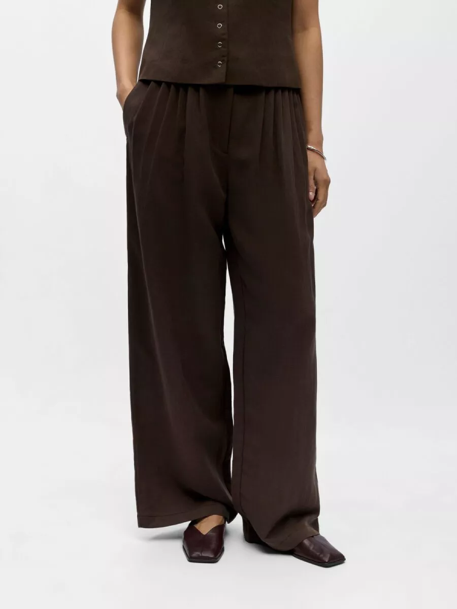 OBJECT-OBJMOLLY HW LO PANT NOOS-23048789-Seal Brown-BRUIN