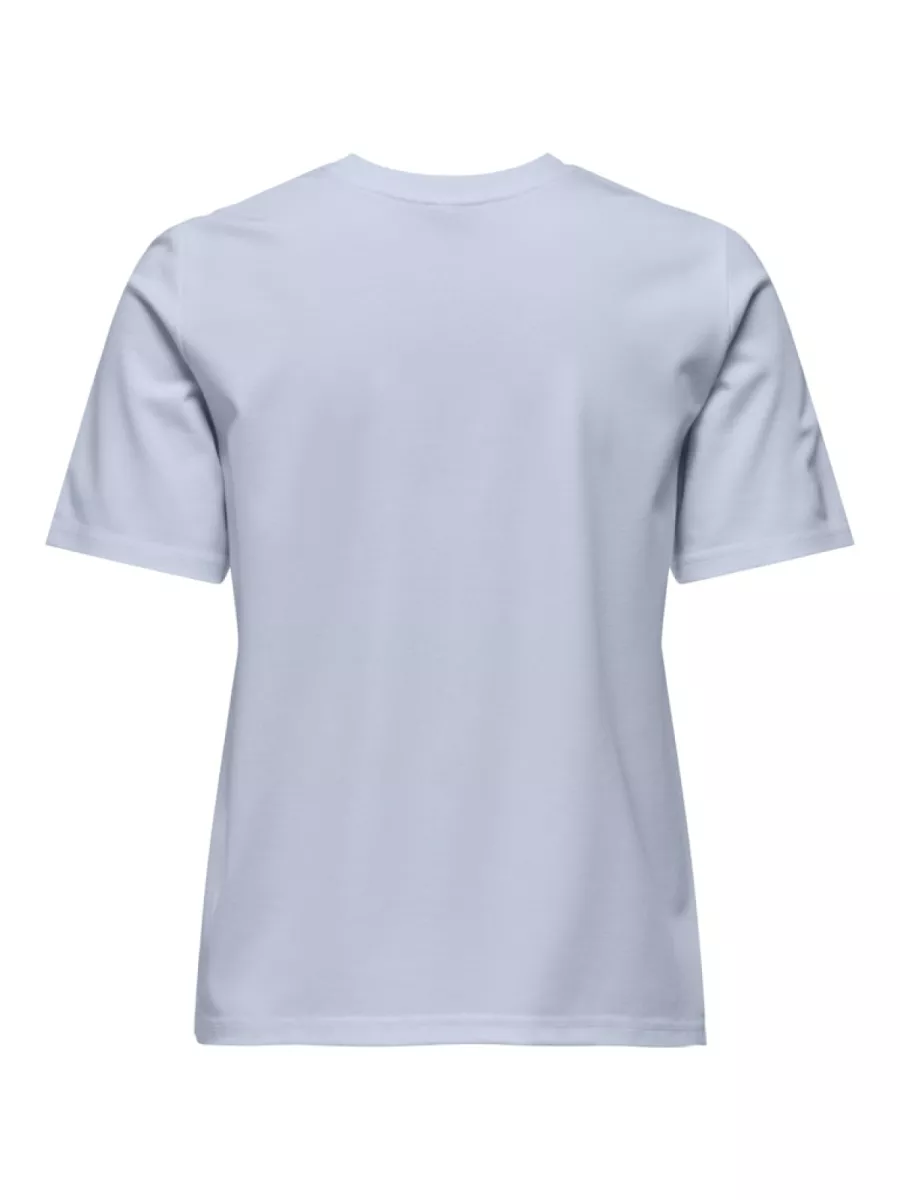ONLY-ONLSOPHIA S/S EMBROIDERY T-SHIRT BO-15368560-Soft Chambray-LICHT BLAUW
