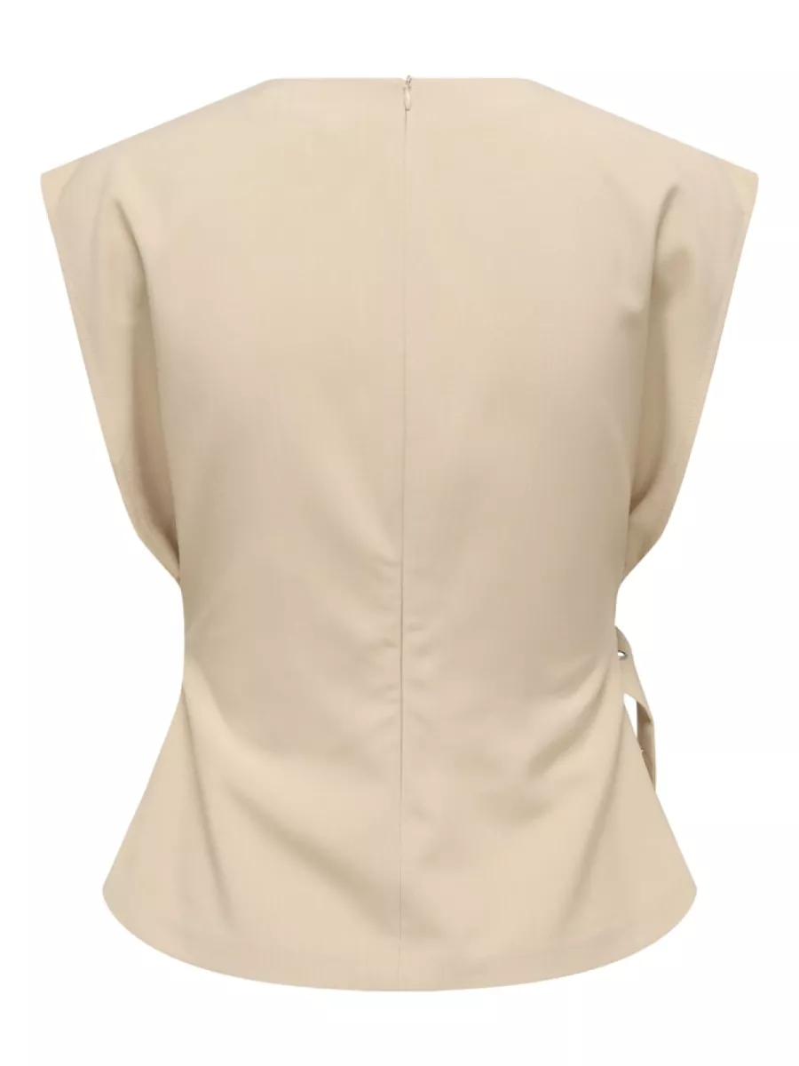 ONLY-ONLTERRA S/L BELT TOP WVN SUD-15366904-Humus-BRUIN