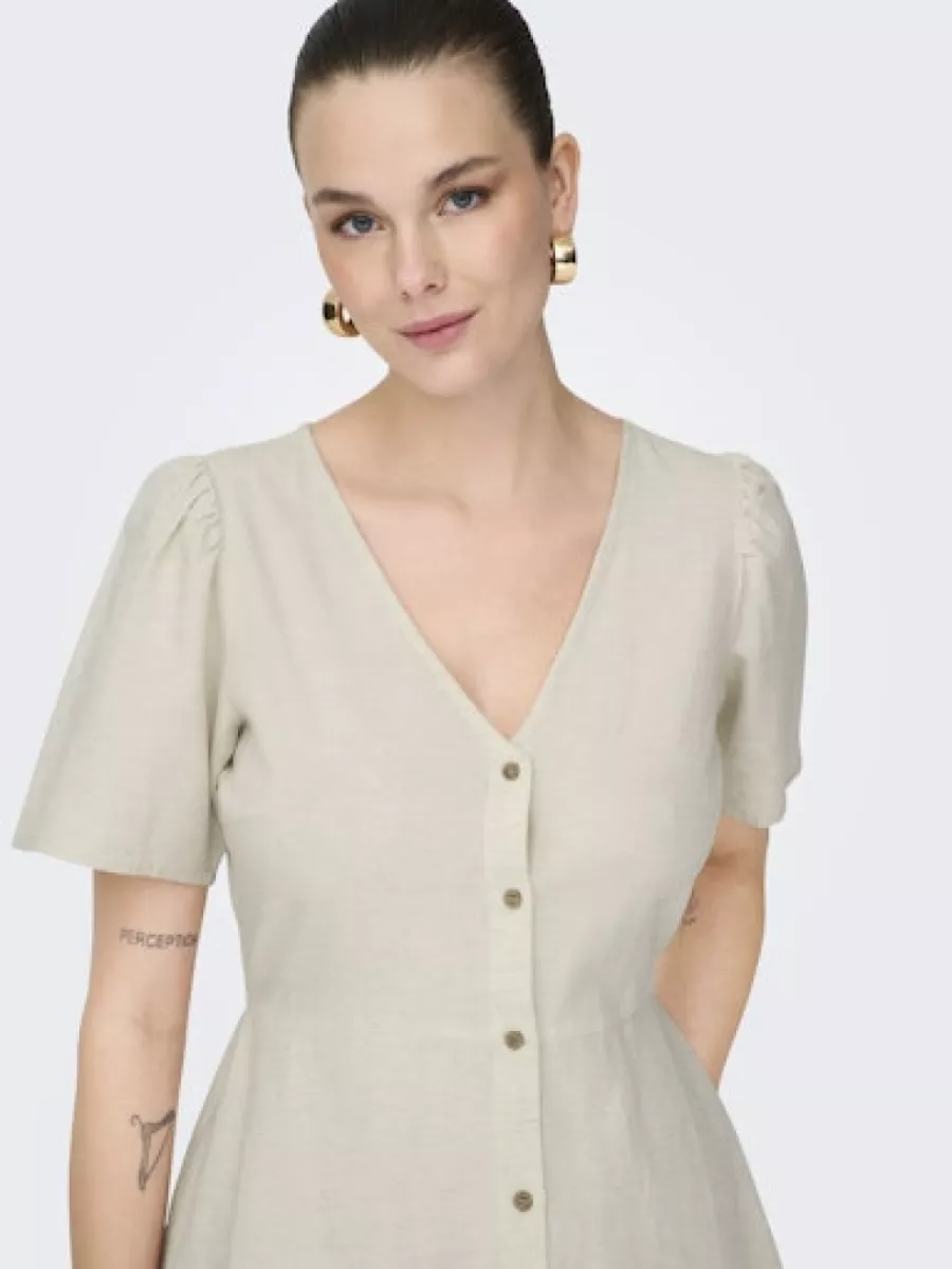 only-onlvita-life-s-s-short-dress-noos-w-15317914-pumice-stone-stone-2 ONLY-ONLVITA LIFE S/S SHORT DRESS NOOS W-15317914-Pumice Stone-STONE