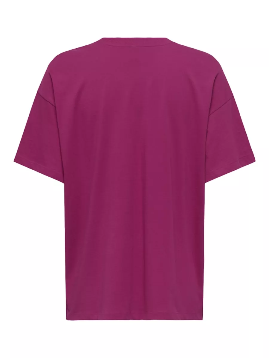 ONLY-ONLVIVVI S/S LOVELY TOP JRS-15346761-Sangria-FRAMBOOS