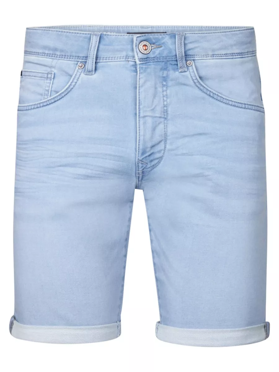 PETROL INDUSTRIES-Men shorts denim-M-ROS-SHO001-5700 Bleached-LICHT DENIM