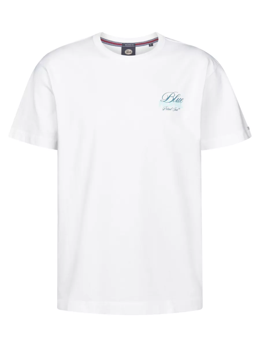 PETROL INDUSTRIES-Men T-Shirt SS-M-1060-TSR619-0000 Bright white-WIT