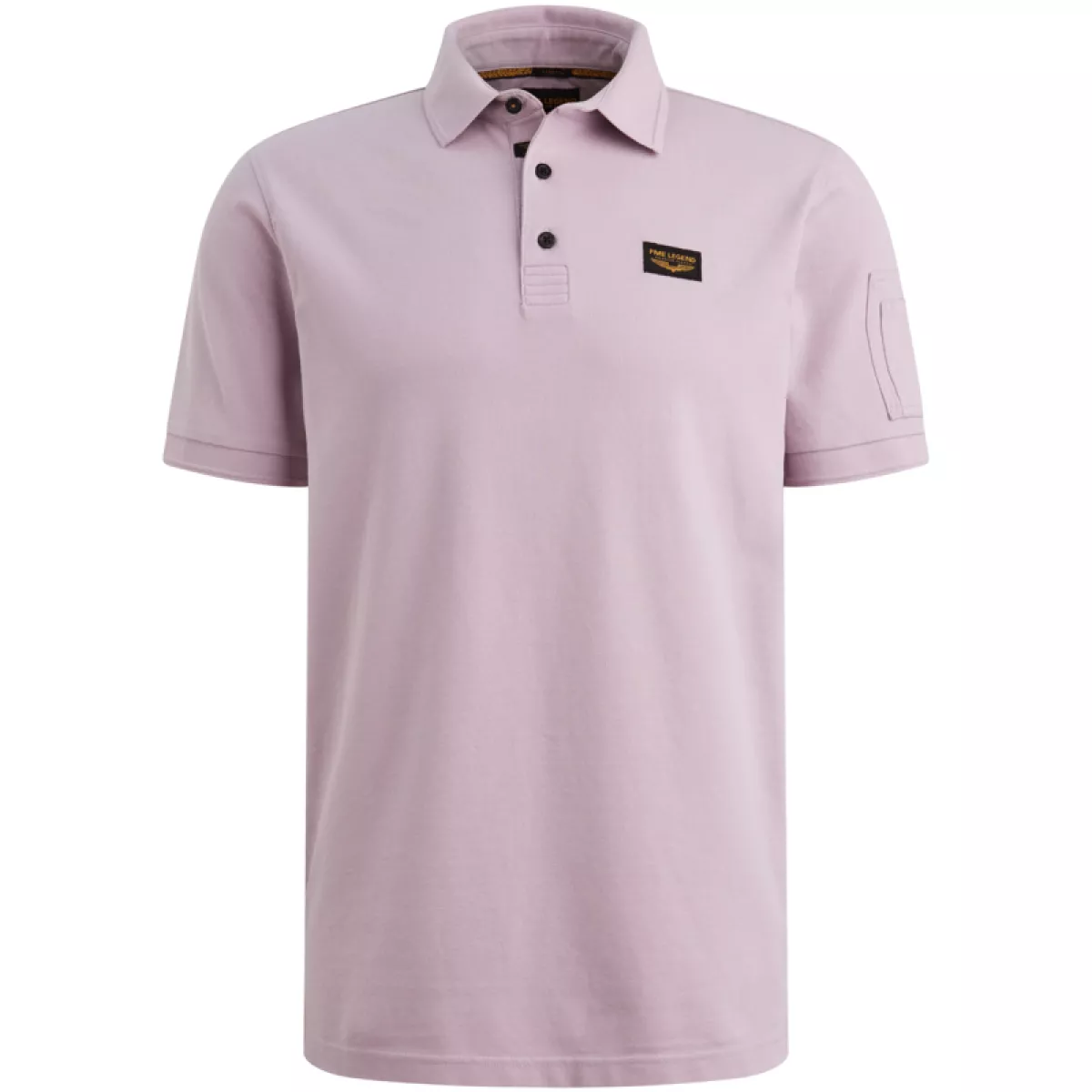 PME LEGEND-Short sleeve polo American Classic-PPSS2602899-4203 Lavender frost-LAVENDEL