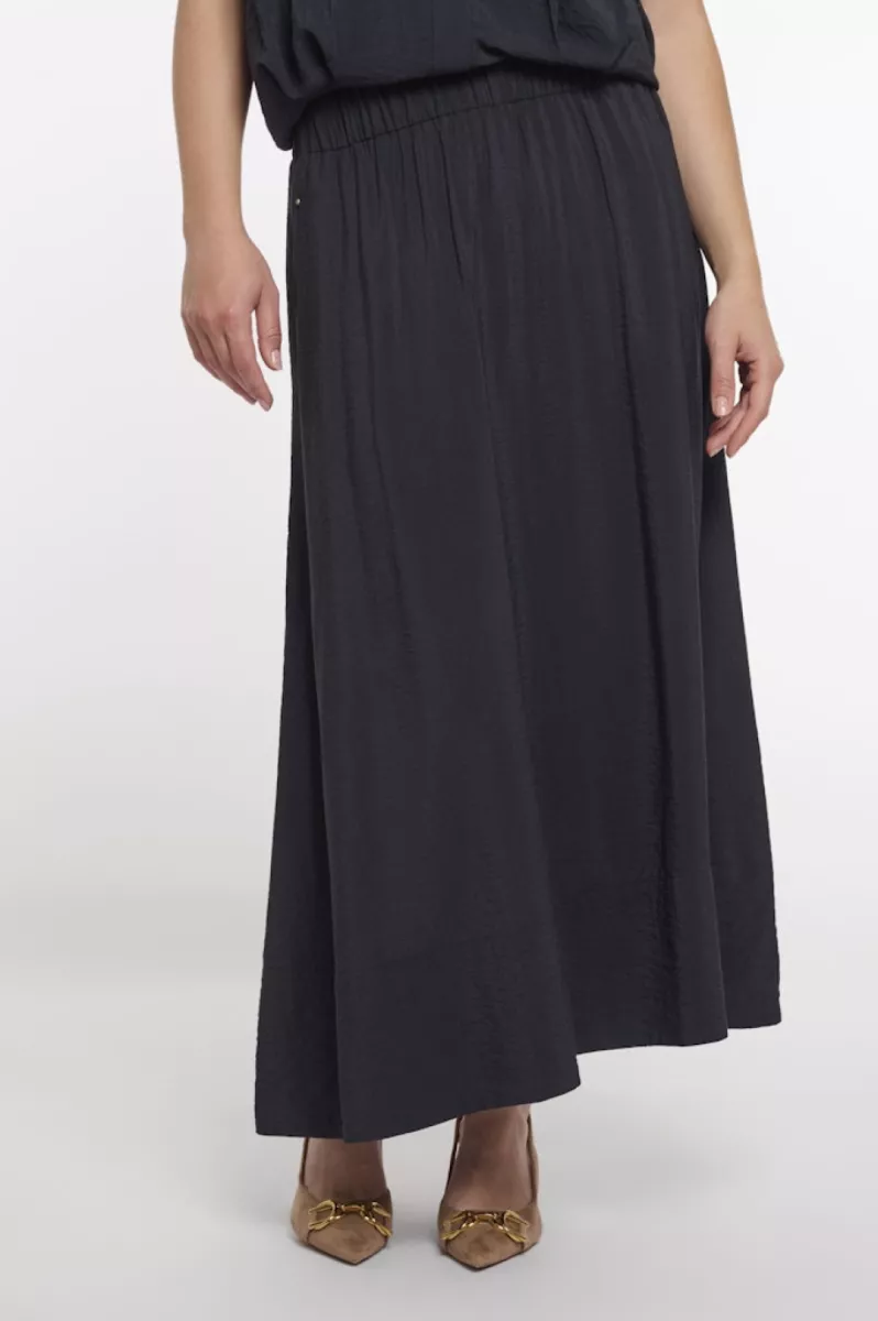 RINO & PELLE-Midi skirt-Tosca.7002621-Dark navy-NAVY