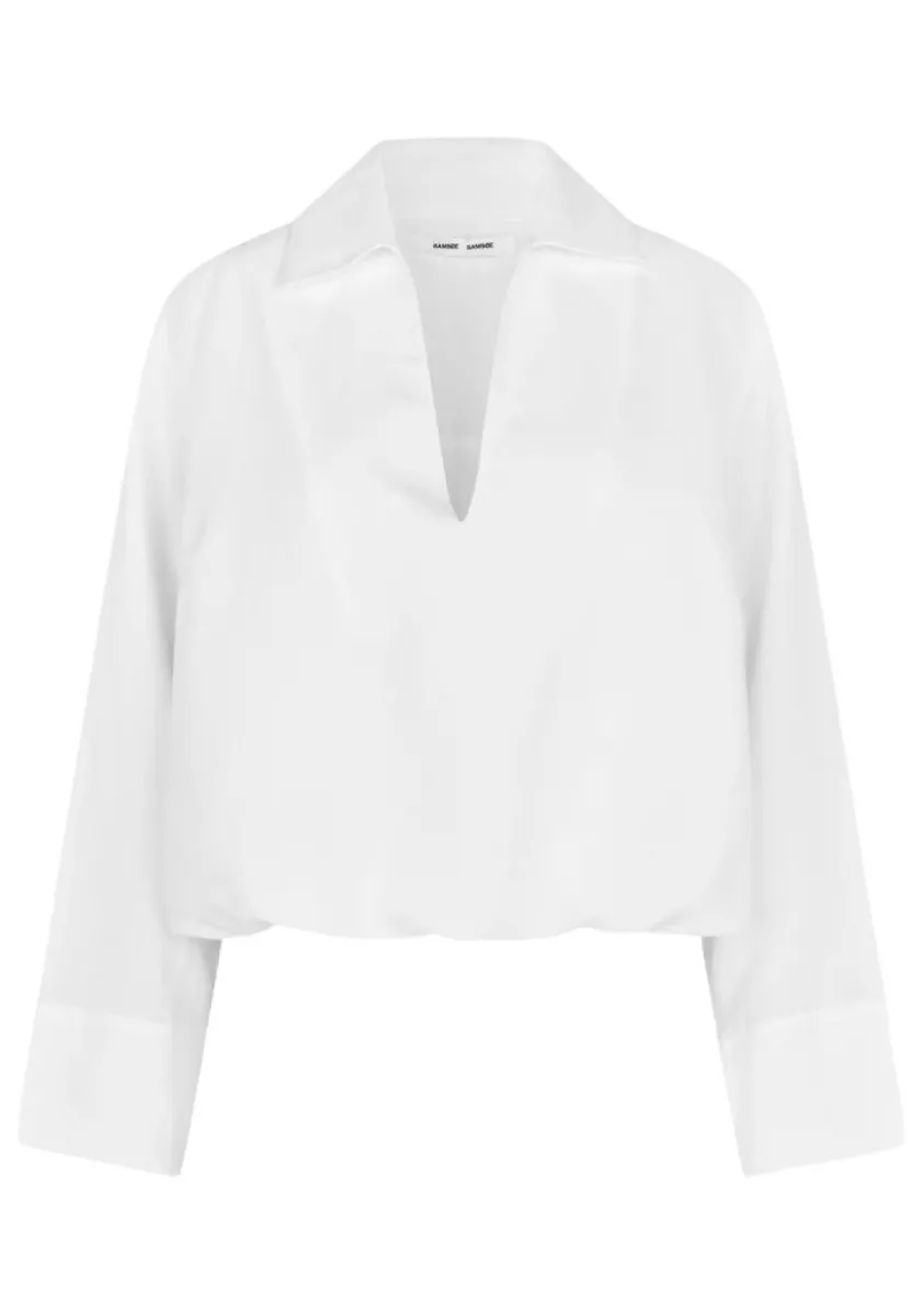 Samsoe Samsoe-Sadaphne shirt 15262-F26100024-CLR000023 White-WIT