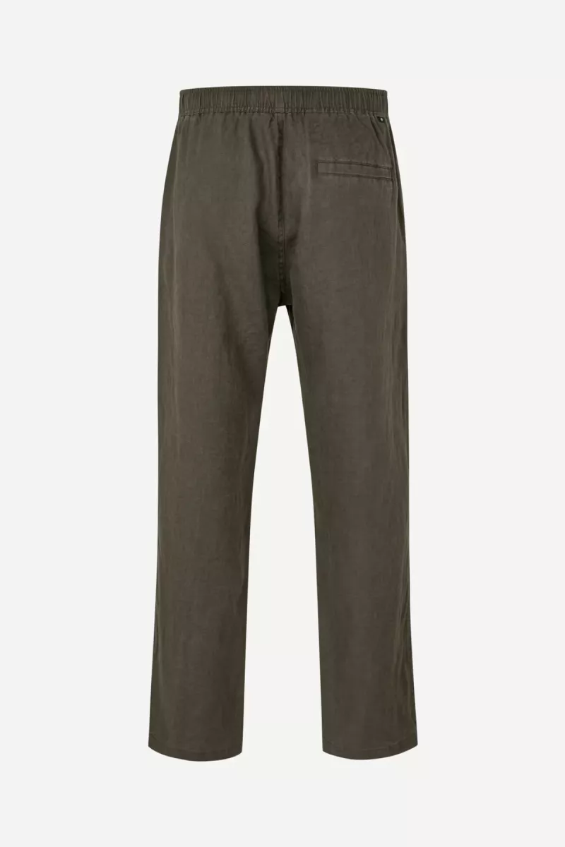 Samsoe Samsoe-Sajabari X trousers 14329-M24200086-190608TCX Black olive-OLIJF