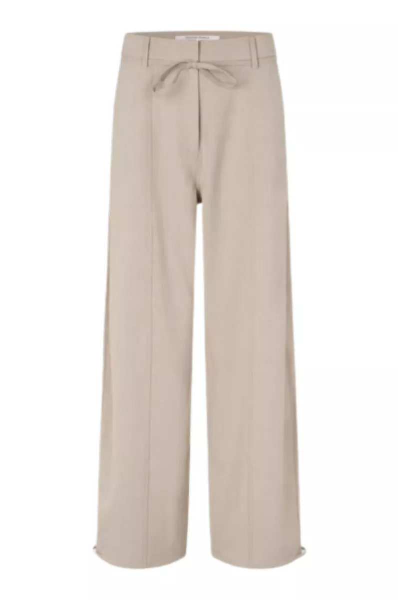 Second Female-Pant-Zoie Cargo Trousers-0511 Light Beige-BEIGE