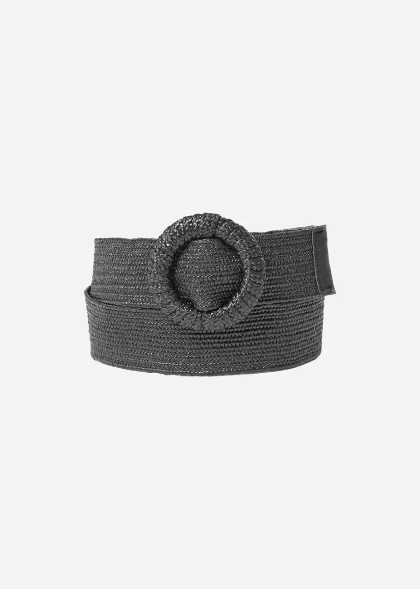 SOYA CONCEPTS-Belt-Canan 1-Black-BLACK