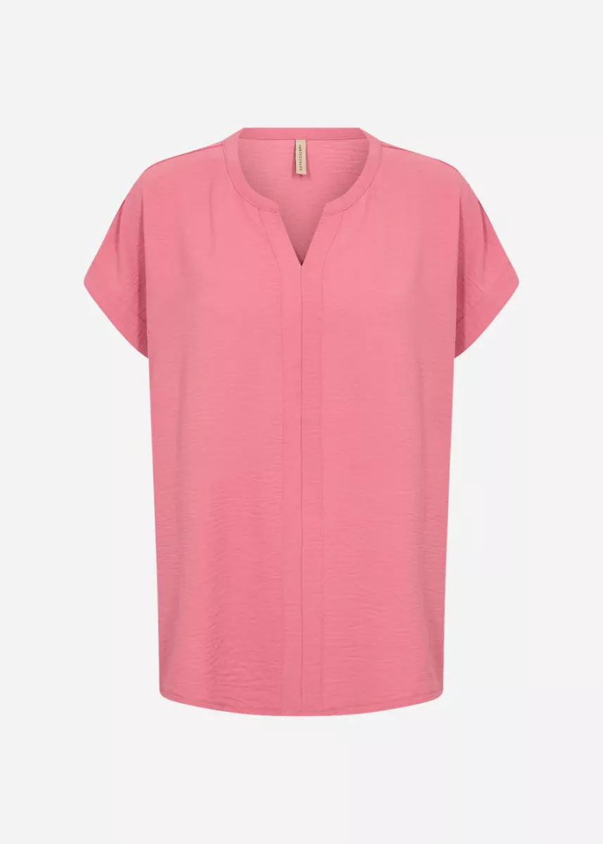 SOYA CONCEPTS-Blouse KM-Cath 1-4390-OUD ROSE