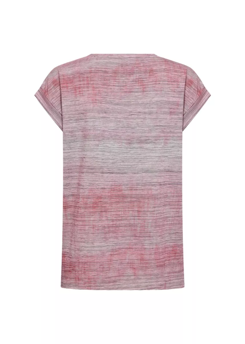 SOYA CONCEPTS-Shirt KM-Galina 70-4390-ROSE COMBINATIES