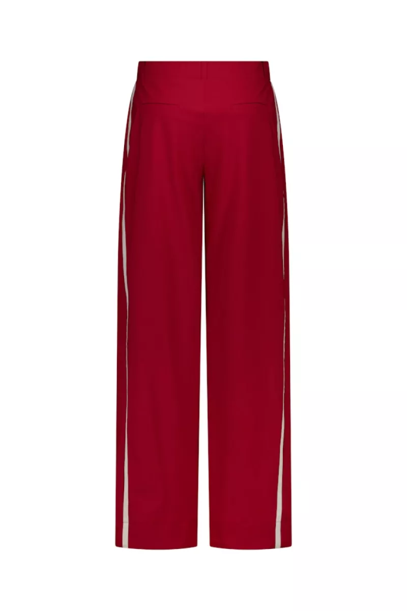 STUDIO ANNELOES-Levie trousers-13654-4000 Ruby red-ROOD