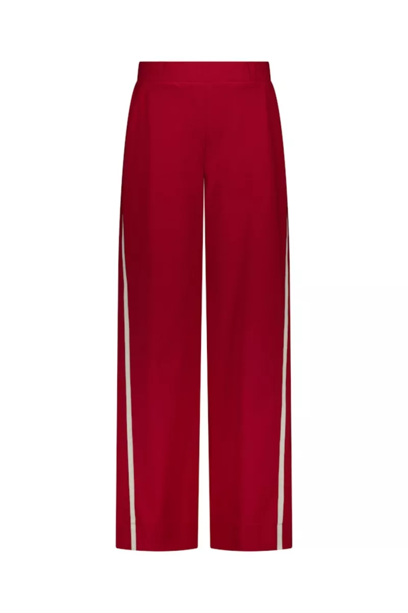 STUDIO ANNELOES-Levie trousers-13654-4000 Ruby red-ROOD