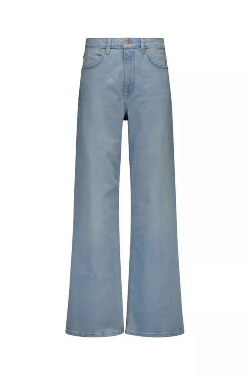 STUDIO ANNELOES-Lexie denim trousers-13697-6700 Denim light-DENIM