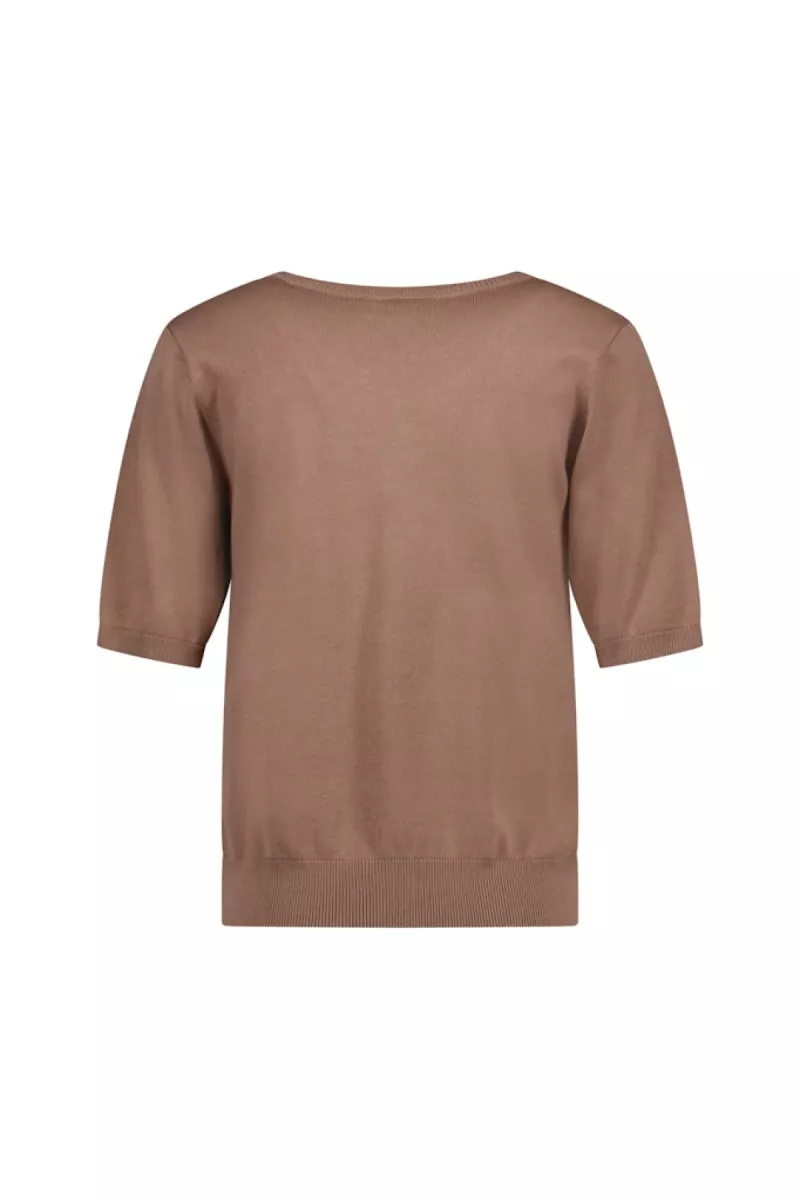 STUDIO ANNELOES-Truida pullover-13694-2200 Latte-CAFE