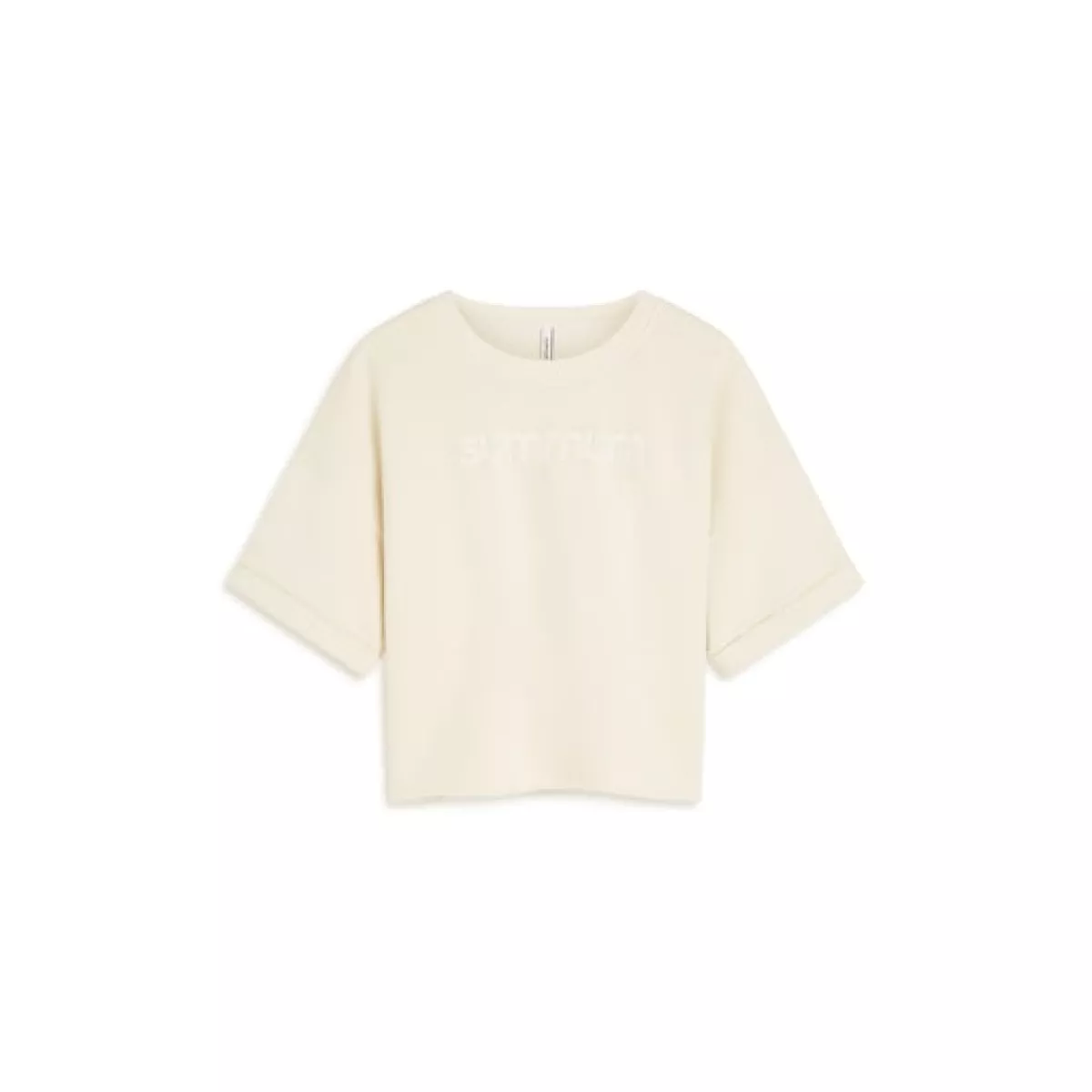Summum-Top short sleeve sweat-3s5267-30775-122 Ivory-IVOOR