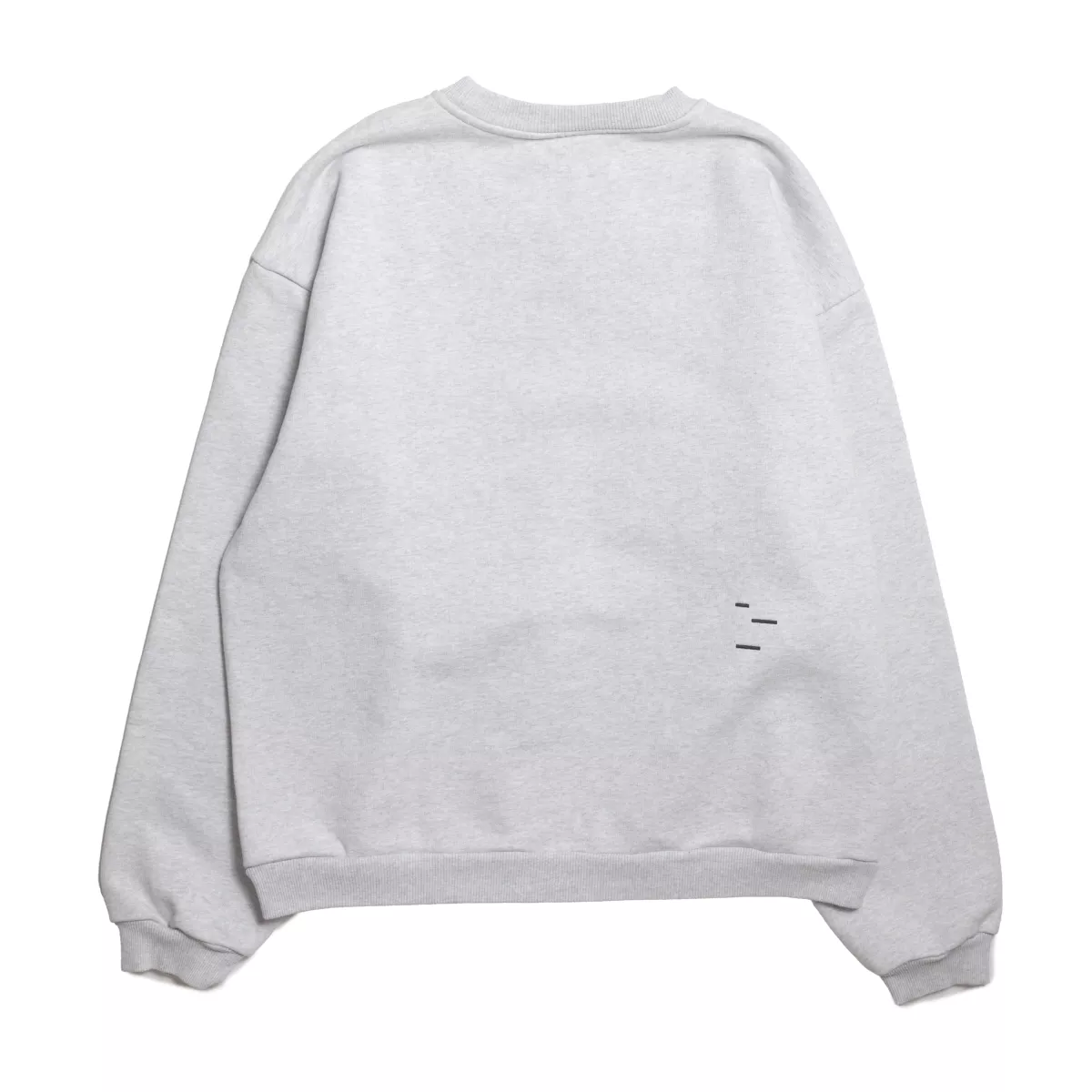 The Savage Report--Logo bar sweater-Heather grey-GRIJS