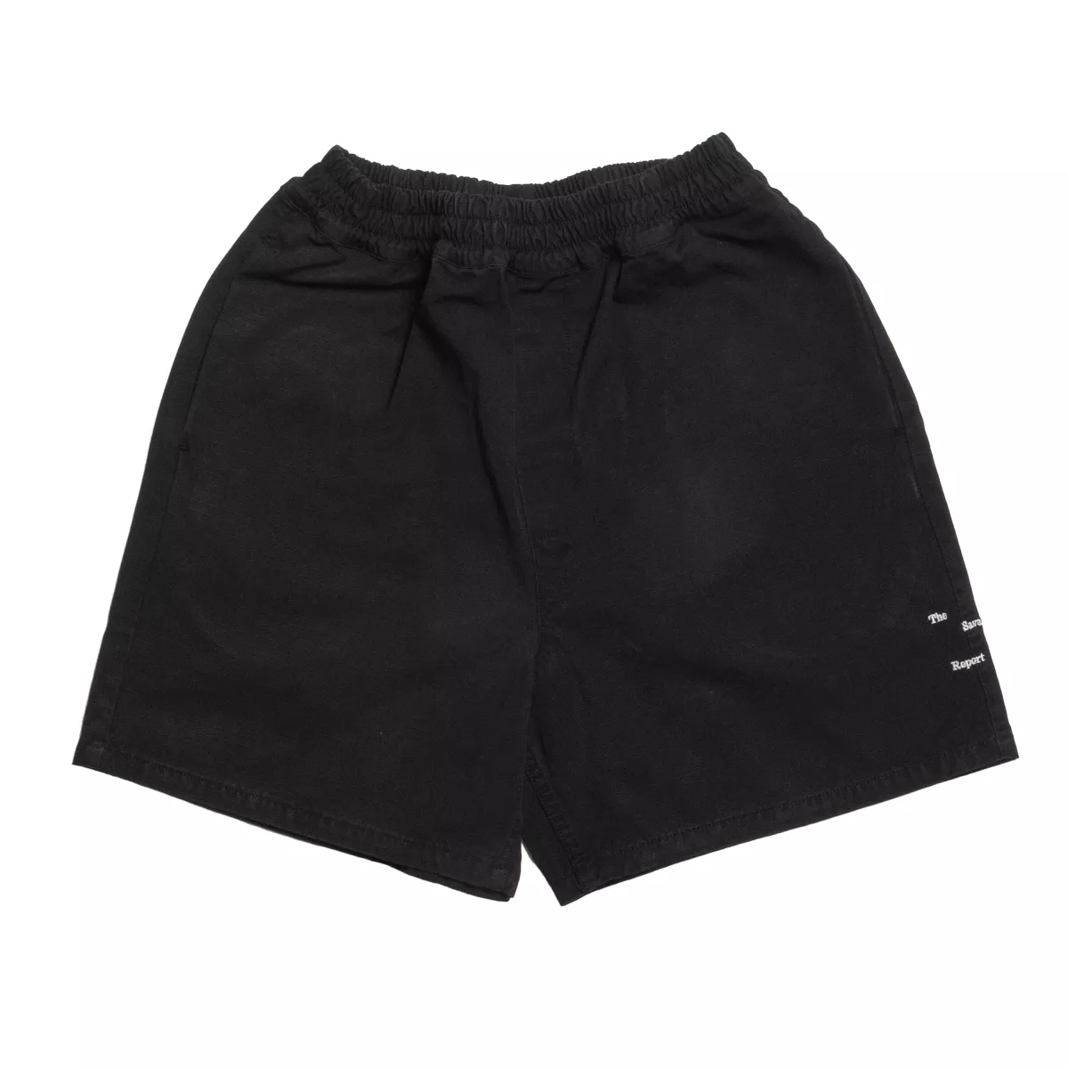 The Savage Report--Ripstop short-Black-ZWART