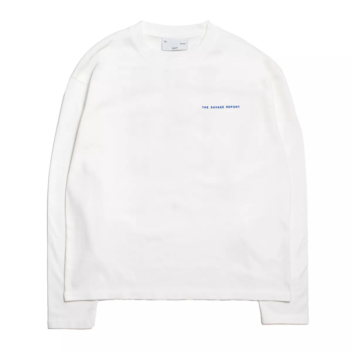 The Savage Report--TSR Optic long sleeve-Off white navy-OFF WHITE