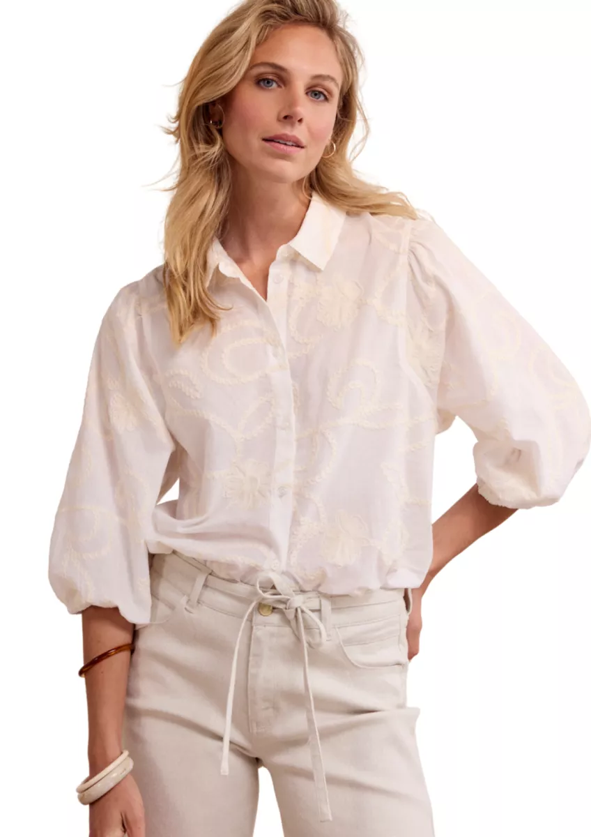 TRAMONTANA-Blouse-O17-19-301-001100-OFF WHITE