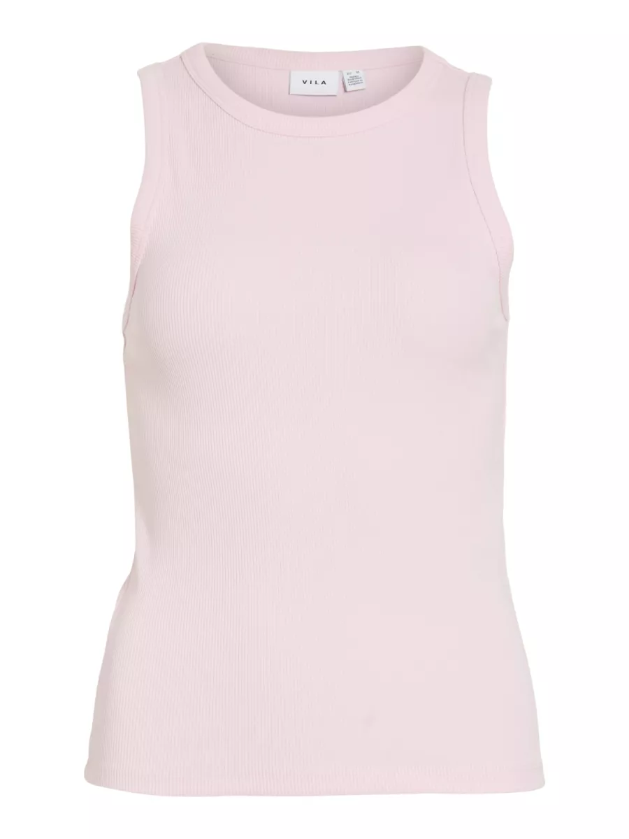 VILA-VISOLA S/L TANK TOP - NOOS-14101757-Cherry Blossom-PINK