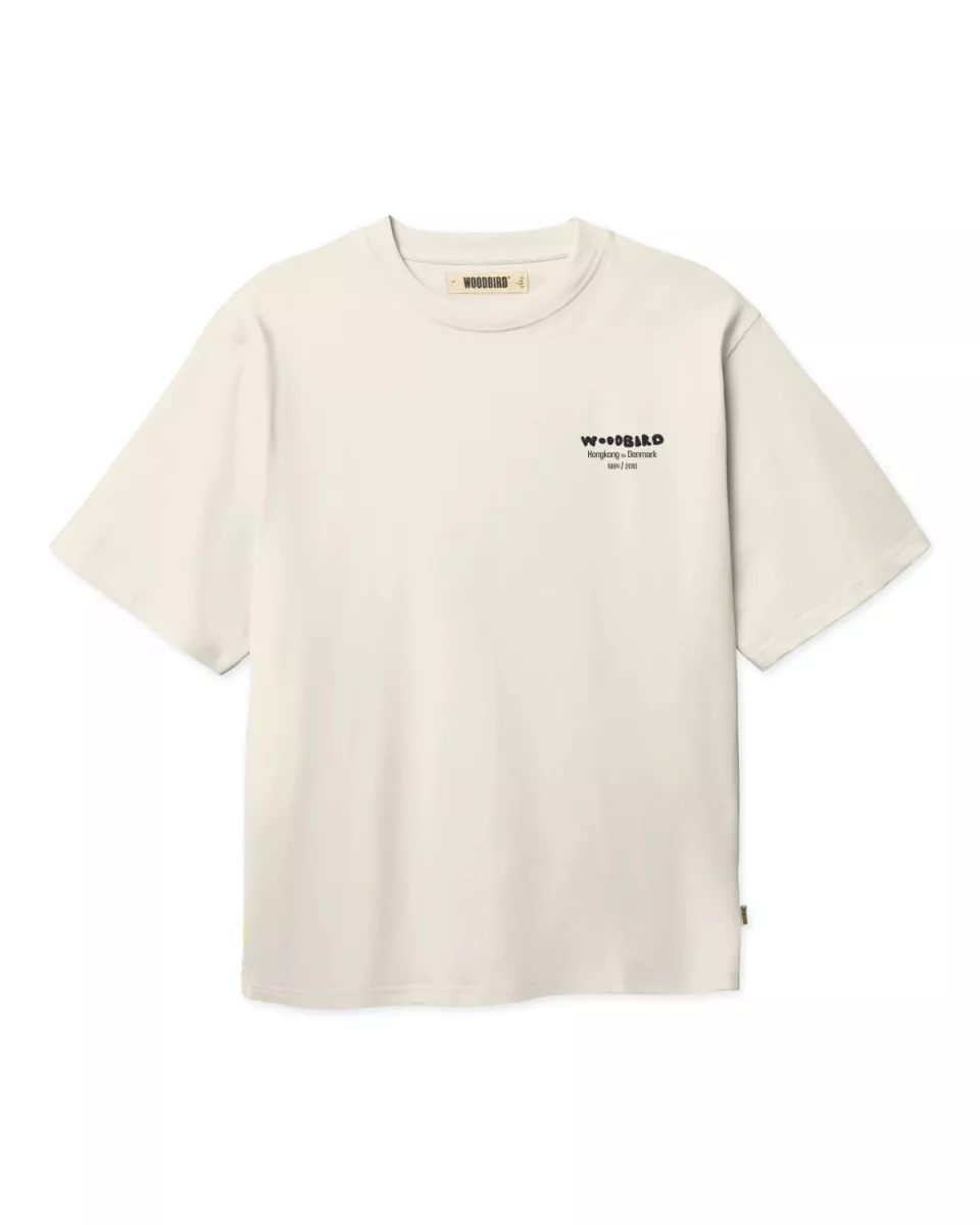 Woodbird-Baine wok tee-2616-402-Off white-OFF WHITE