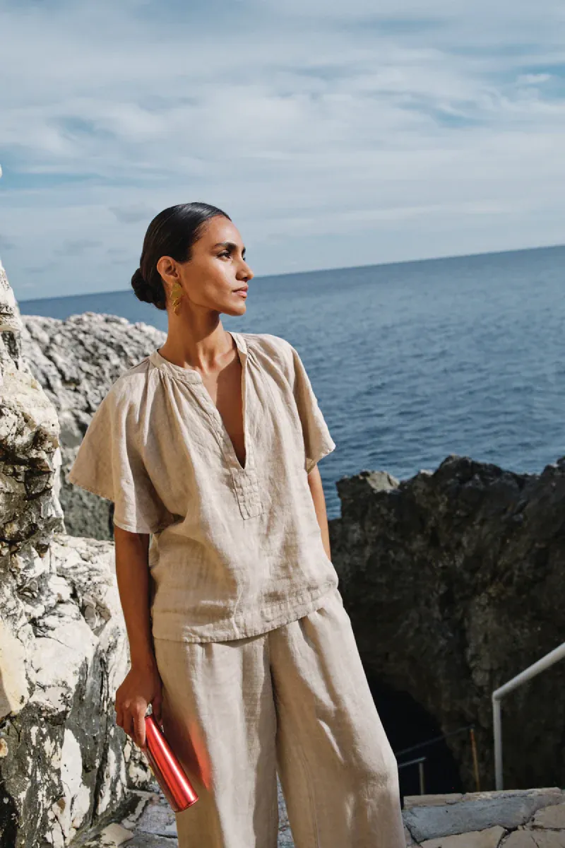 by-bar-vina-linen-blouse-26112040-730-biscuit-zand-1 By-bar-Vina Linen Blouse-26112040-730 Biscuit-ZAND