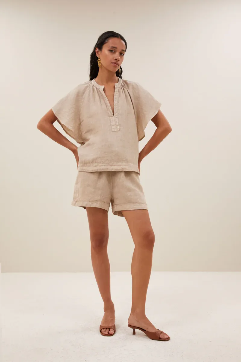 by-bar-vina-linen-blouse-26112040-730-biscuit-zand-2 By-bar-Vina Linen Blouse-26112040-730 Biscuit-ZAND