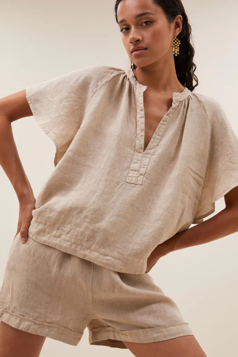 by-bar-vina-linen-blouse-26112040-730-biscuit-zand-5 By-bar-Vina Linen Blouse-26112040-730 Biscuit-ZAND