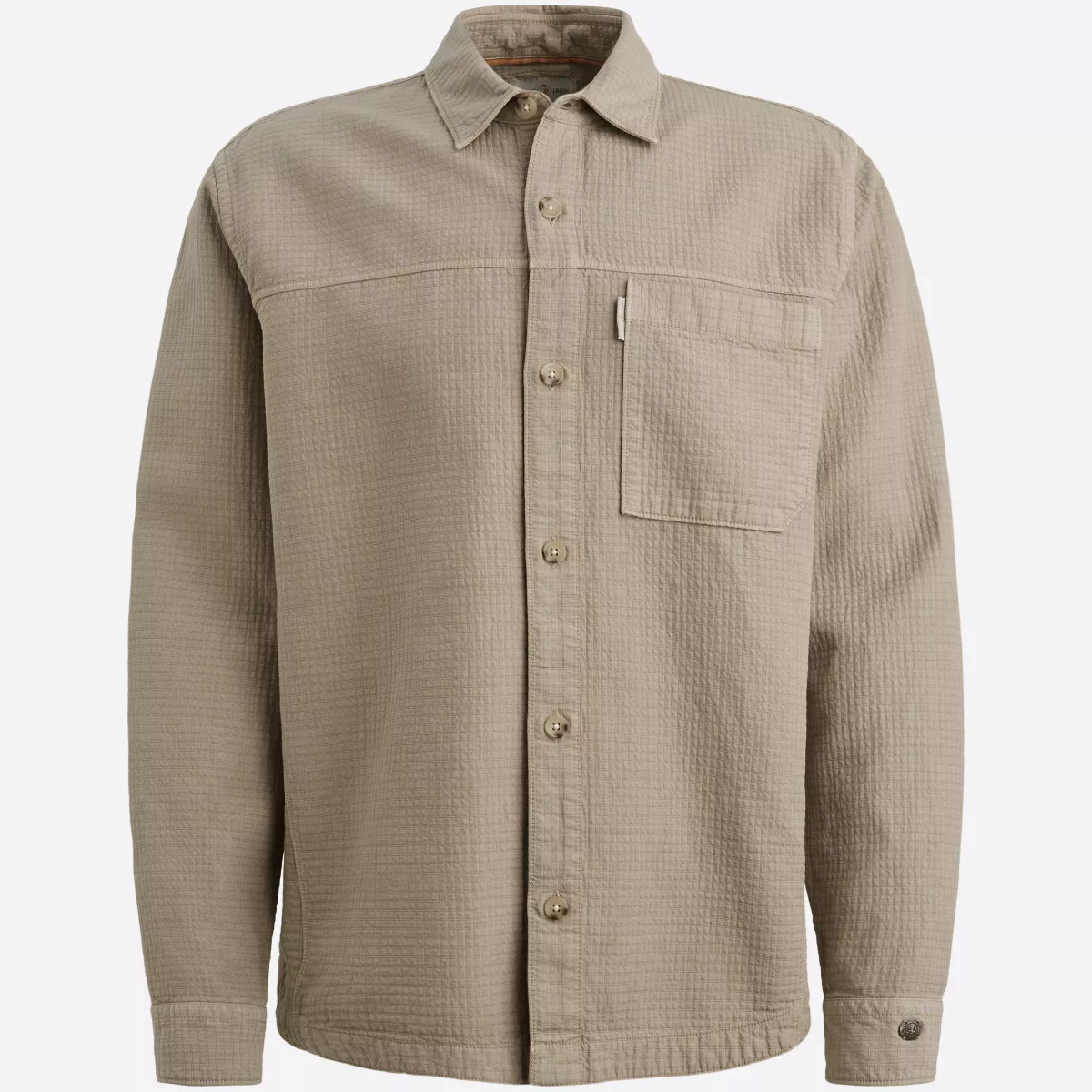 CAST IRON-LONG SLEEVE SHIRT GD Block structu-CSI2603224-8023 Aluminum-LICHT-/PAREL GRIJS