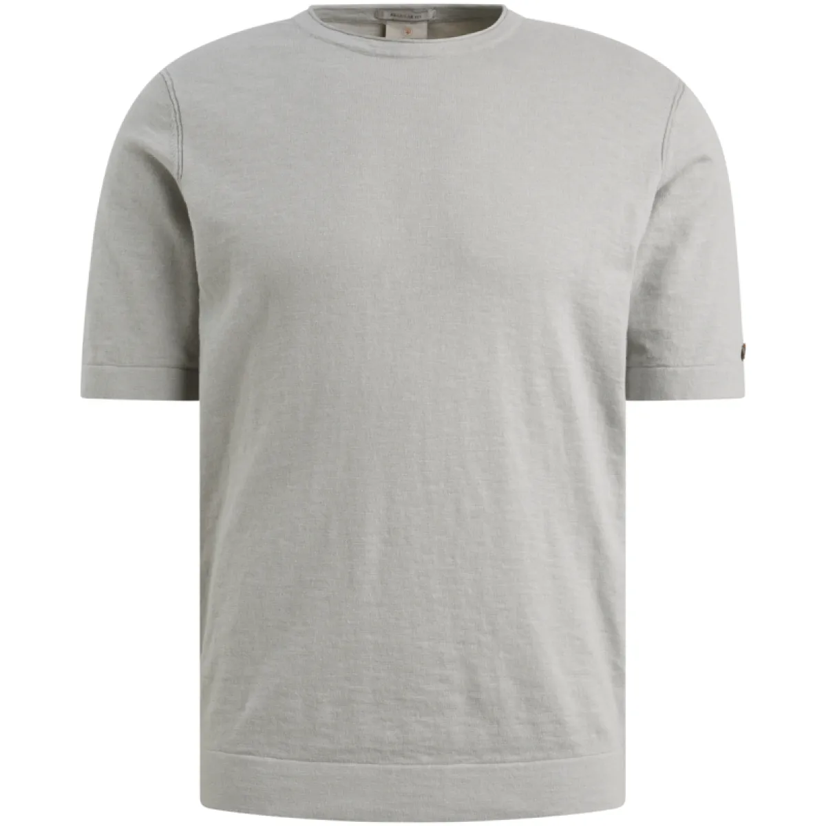 CAST IRON-Short sleeve r-neck regular fit co-CTSS2604592-9039 Mirage gray-GRIJS