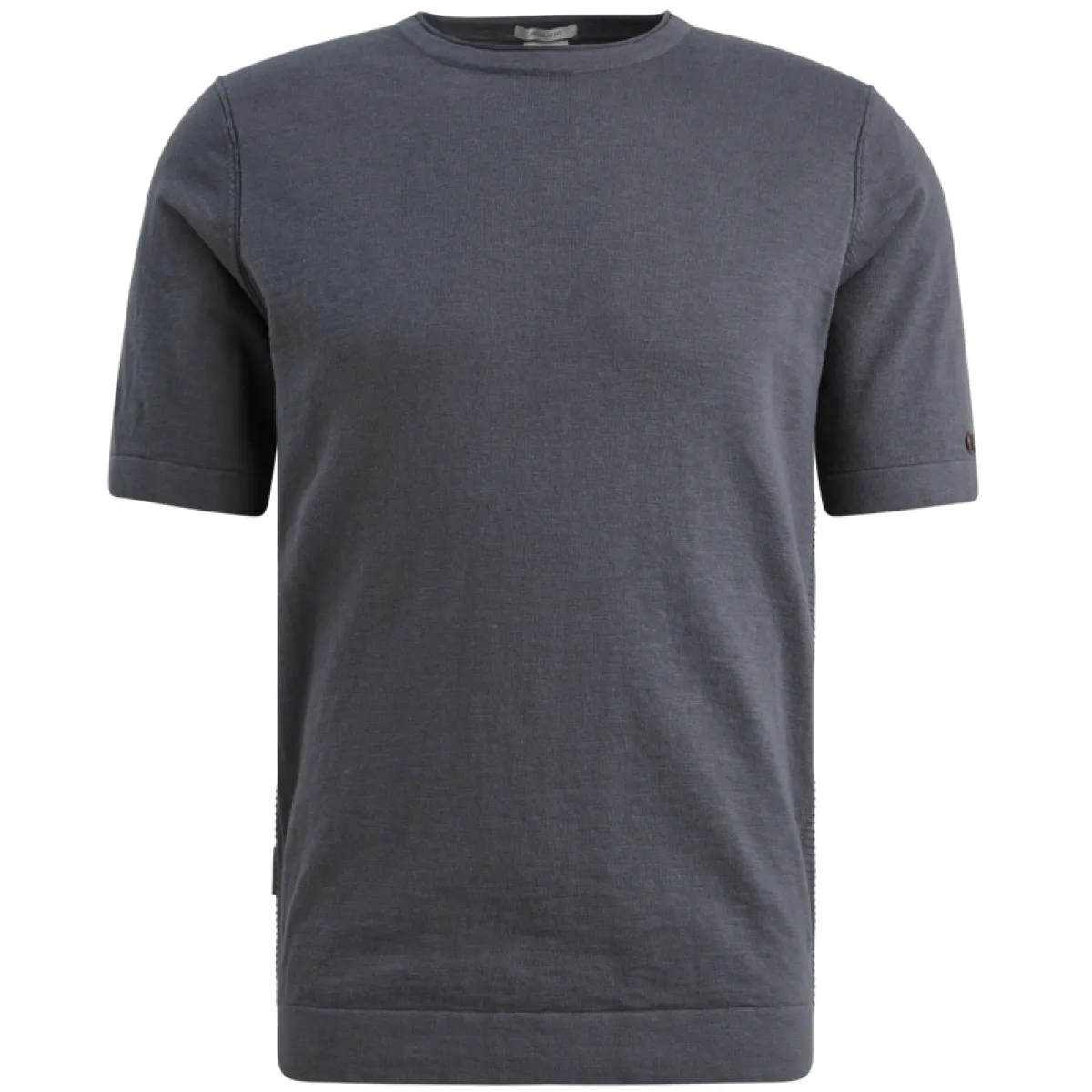 CAST IRON-Short sleeve r-neck regular fit co-CTSS2604592-9117 Turbulence-GRIJS