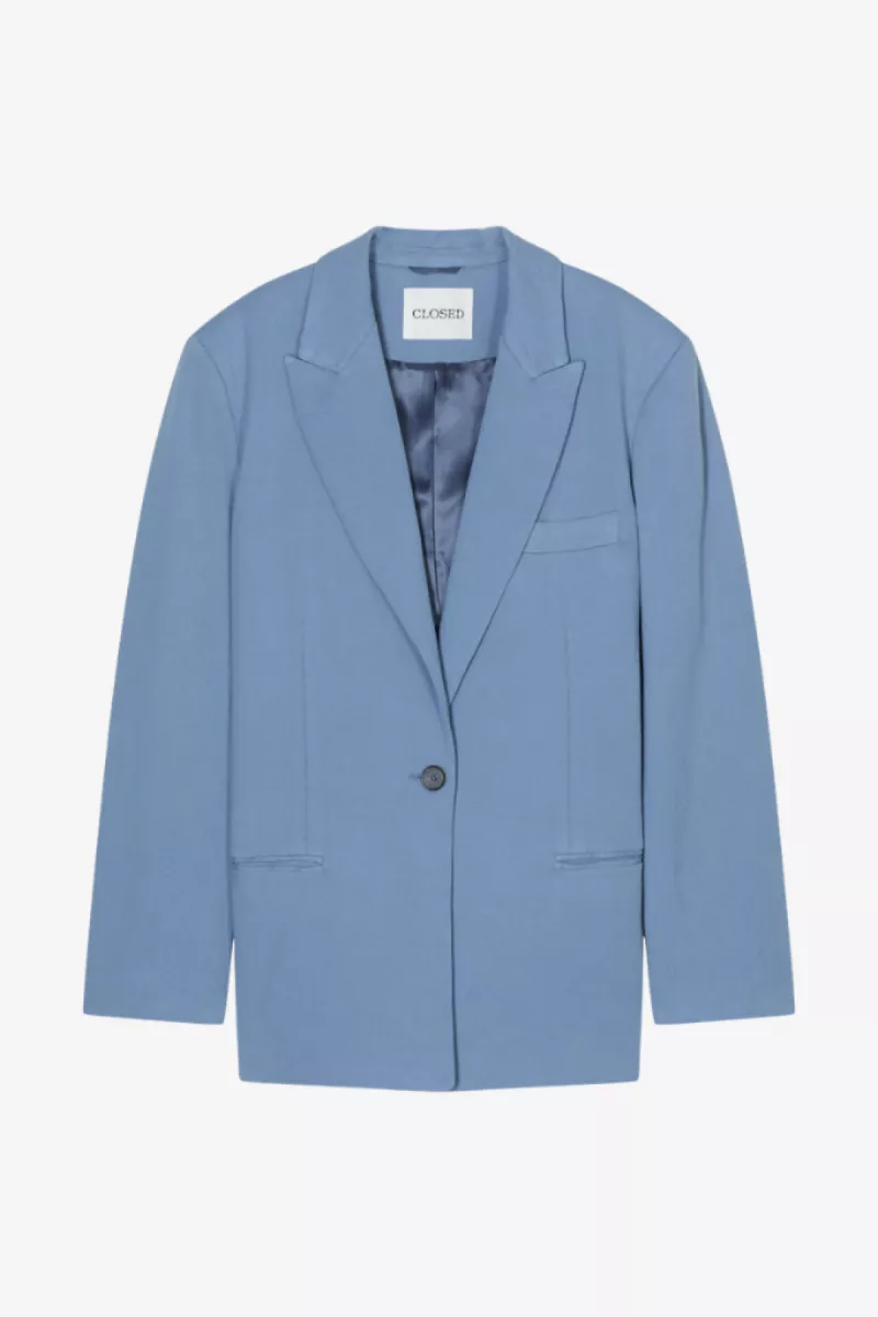 Closed-Contemporary blazer-C97471-32E-30-531 Stone blue-BLAUW