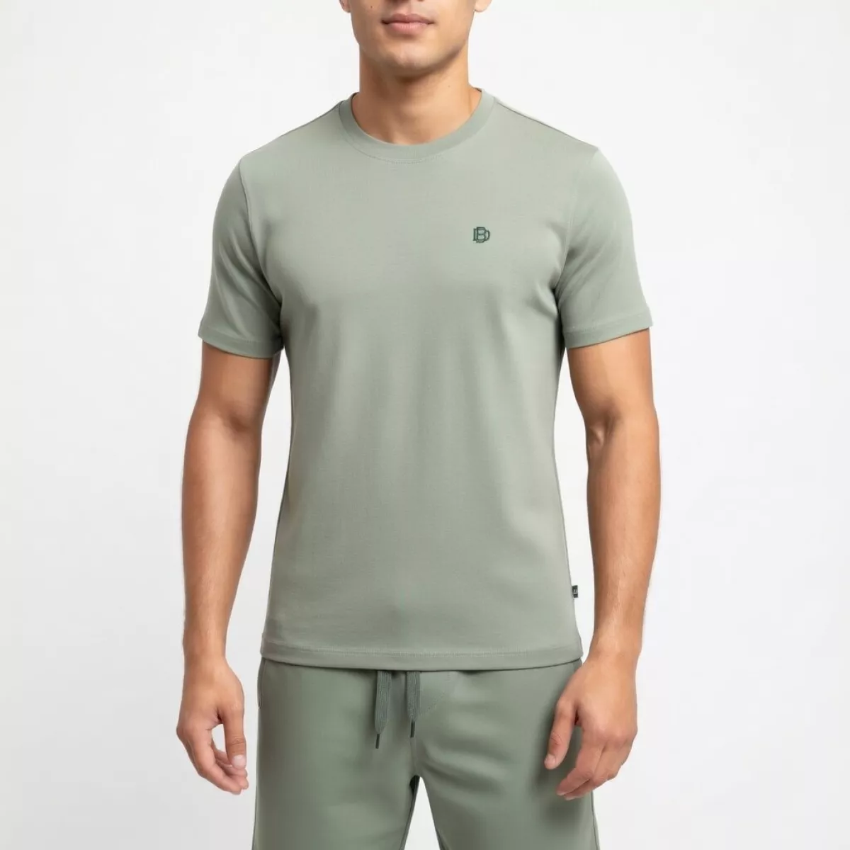 Donkerblauw-Pique tee-DB-04-Iceberg-GROEN