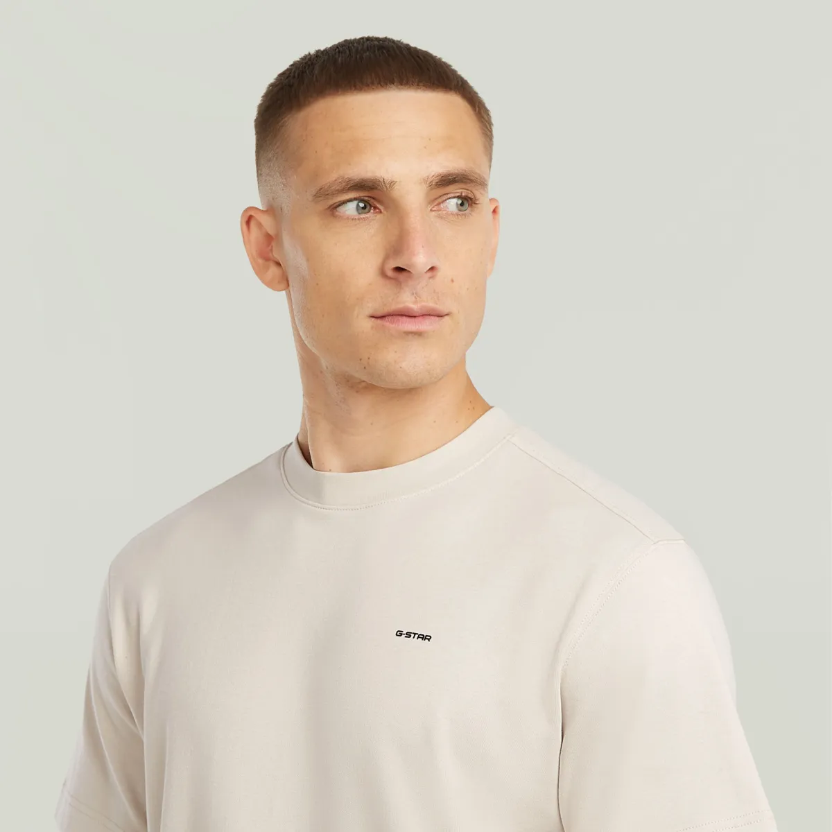 G-STAR-True regular t-shirt-D28609-C812-1603 Whitebait-OFF WHITE