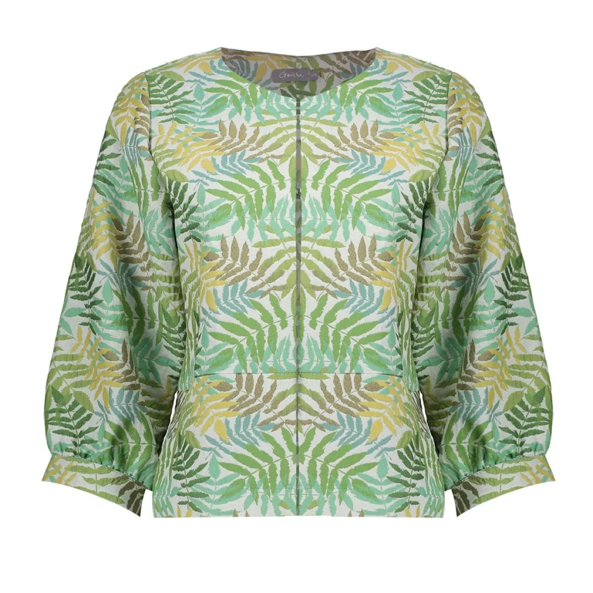 GEISHA-Jasje-65324-20-534 Forest green-GROEN