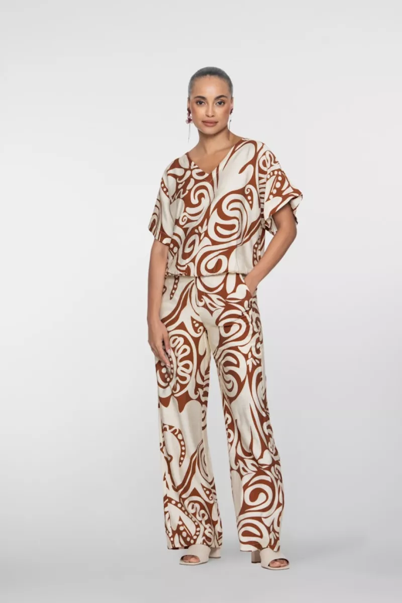 geisha-pants-bi-color-61401-26-760-ecru-tabacco-ecru-1 GEISHA-Pants bi-color-61401-26-760 Ecru/tabacco-ECRU