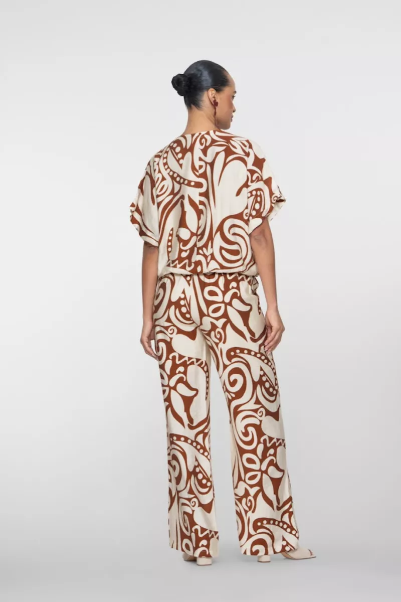 geisha-pants-bi-color-61401-26-760-ecru-tabacco-ecru-3 GEISHA-Pants bi-color-61401-26-760 Ecru/tabacco-ECRU