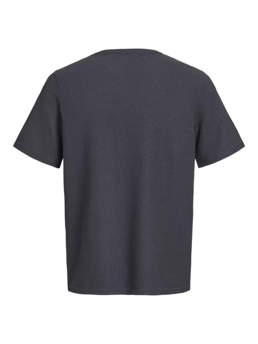 Jack & Jones Jorlife Maglietta Uomo Girocollo Manica Corta, Cotone, Taglio Largo, Colore Pieno