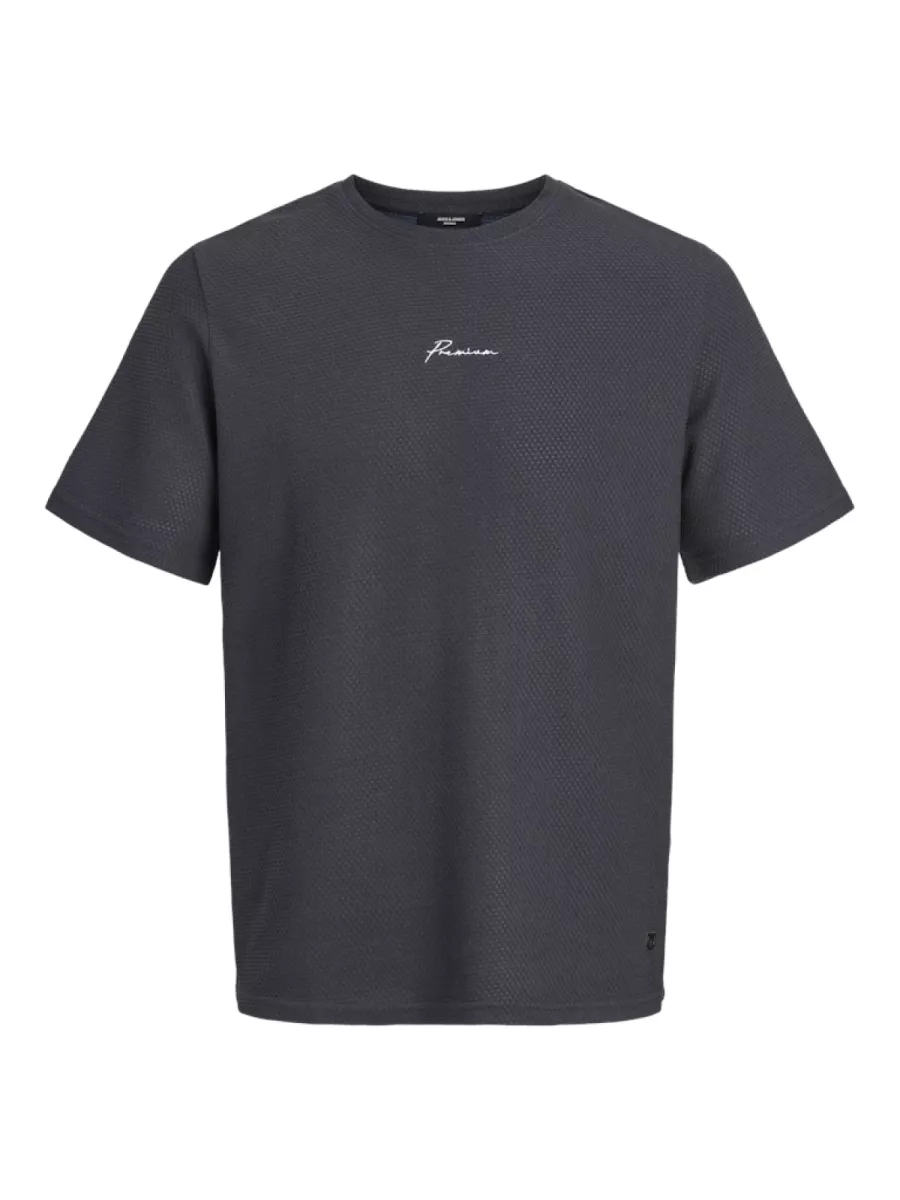 JACK & JONES-JPRBLAFRANCO SS TEE CREW NECK SMU-12175825-Dark navy-NAVY