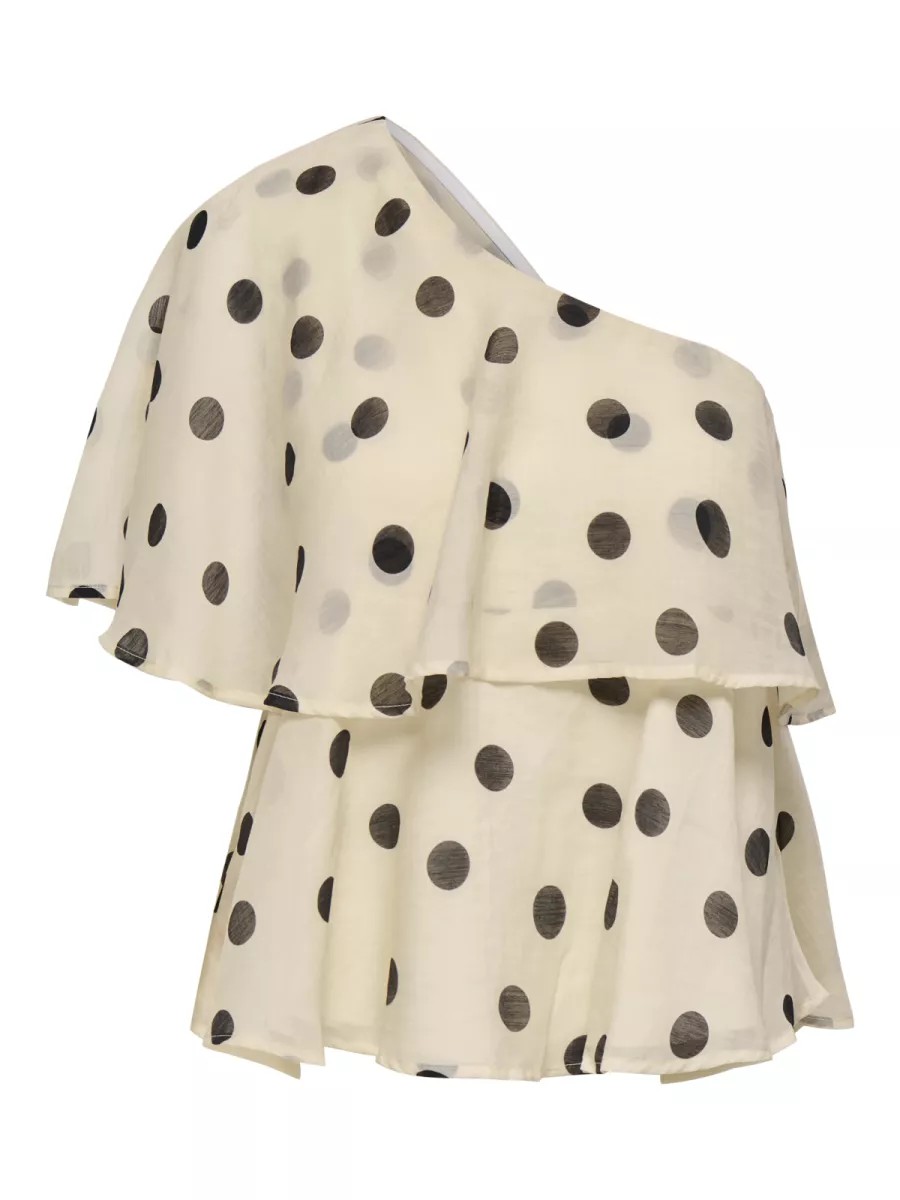 JDY-JDYFAY LIFE ONE-SHOULDER TOP WVN-15372090-Pristine-CREME