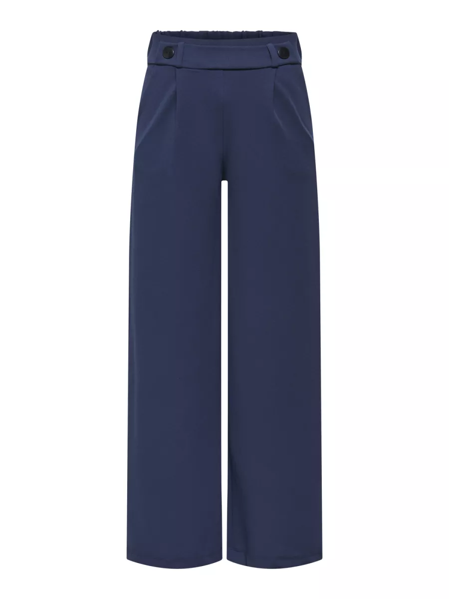 JDY-JDYGEGGO LIFE NEW LONG PANT JRS NOO-15208430-Black Iris-BLACK